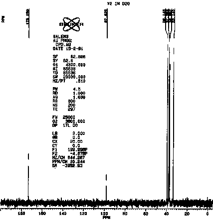 Carbon Spectra of Vitalethine